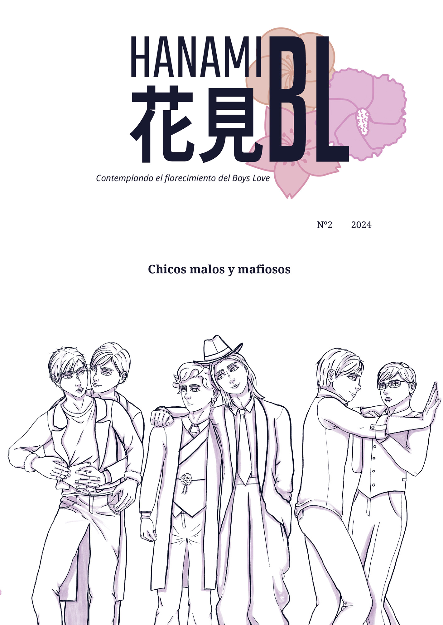 Portada de la segunda entrega de la revista Hanami BL