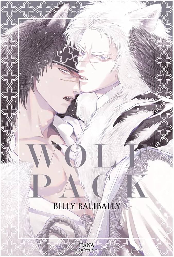 Portada del manga Boys love "Wolf pack"